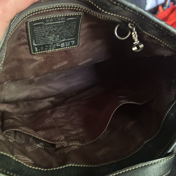 Vintage Coach black tote - Picture 7 of 7